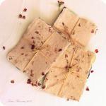 Handmade recycled paper set..