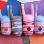 Bunny Smiley soft toy: vari..