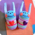 Bunny Smiley soft toy: vari..
