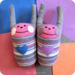 Bunny Smiley soft toy: vari..